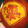 Phillies Logo Carve Pumpkin