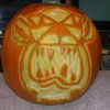 Scooby Chupacabra Carve Pumpkin