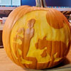 Shaggy and Scooby Moon Pumpkin