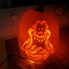 Slimer Carve Pumpkin