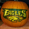 Philadelphia Eagles Pumpkin