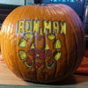 RON Man Arc Reactor Pumpkin