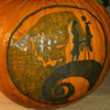 Jack and Sally Moon Pumpkin