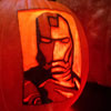 IronMan Portrait Pumpkin