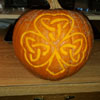 Hope Knot Shamrock Pumpkin