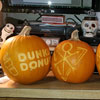 Dunkin Donuts and Moore's Carve Pumpkin