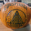 Conspiracy Coffee Tattoo Pumpkin