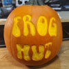 FROG HUT Carve Pumpkin