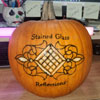 Stained Glass Reflections Pumpkin