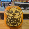 Baby Yoda Pumpkin