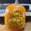 Turtle Pizza Pumpkin