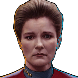 Tearful Janeway