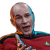 Smitten Jean-Luc Picard