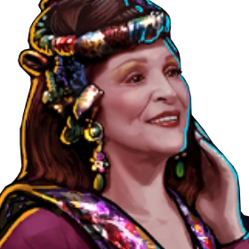 Festive Lwaxana Troi