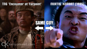 Shang Tsung Was in the First Episode of TNG