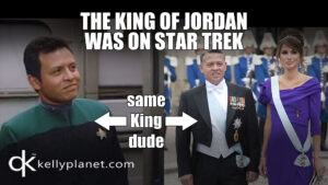 King Abdullah II bin al-Hussein is a Star Trek Fan