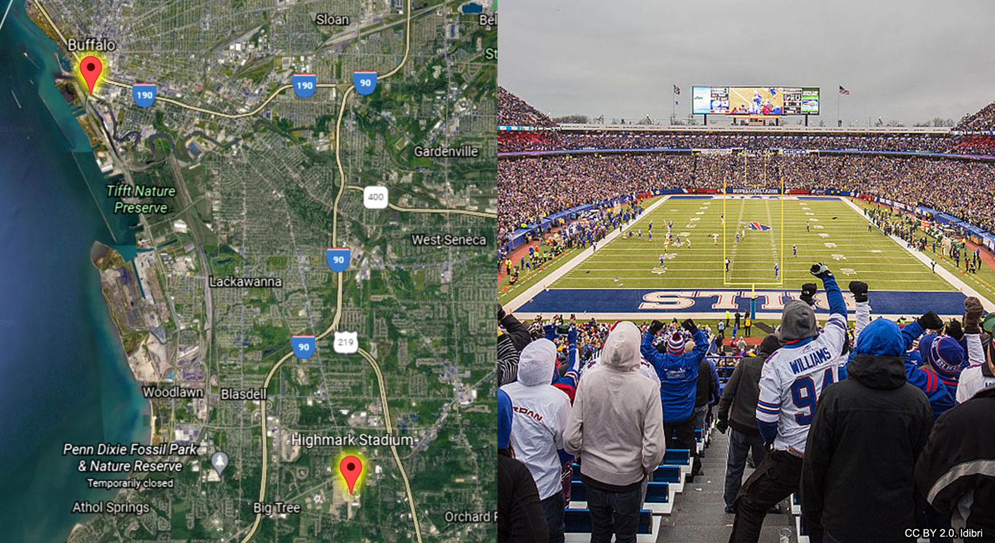 Highmark Stadium, Buffalo Bills football stadium - Stadiums of Pro Football