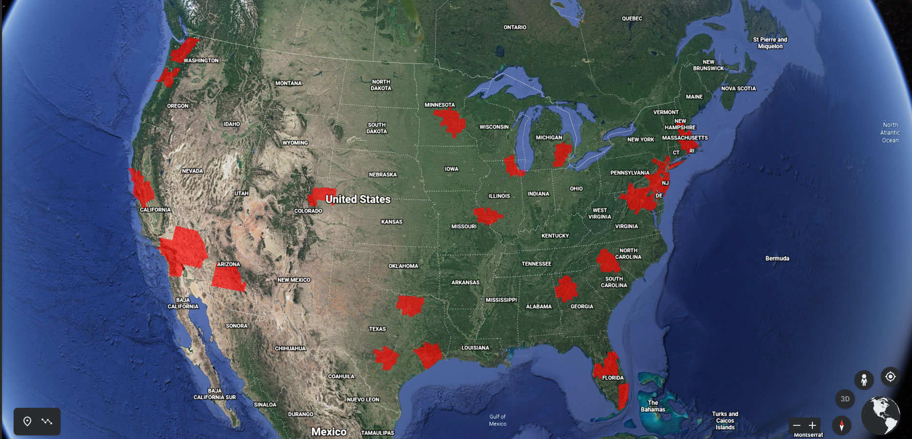 Fallout Maps Overlayed