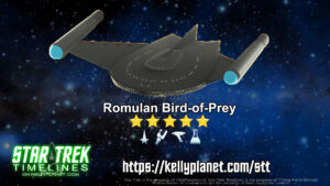 Romulan Bird-of-Prey on kellyplanet