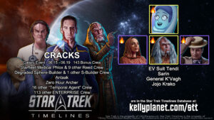 STT Galaxy Event CRACKS and New Crew