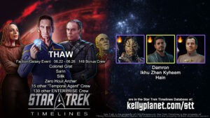 STT Faction/Galaxy Event THAW and New Crew