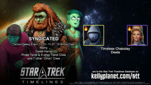 STT Faction/Galaxy Event SYNDICATED & New Crew