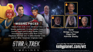 STT Galaxy Event MISSING PIECES & New Crew