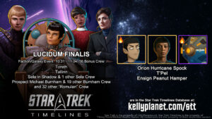 STT Faction/Galaxy Event LUCIDUM FINALIS & New Crew