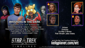 STT Galaxy Event WHISPERS IN THE DARK & New Crew