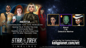 STT Faction/Galaxy Event INERTIA & New Crew