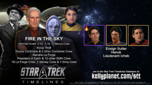 STT Skirmish Event FIRE IN THE SKY & New Crew