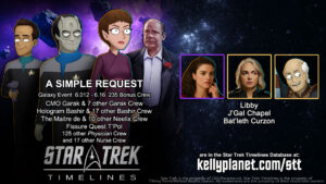 STT Galaxy Event A SIMPLE REQUEST & New Crew