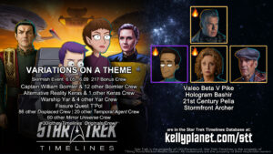 STT Skirmish Event VARIATIONS ON A THEME & New Crew