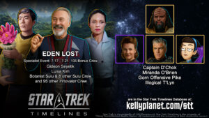 STT Specialist Event EDEN LOST & New Crew