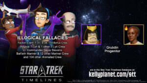 STT Faction Event ILLOGICAL FALLACIES & New Crew
