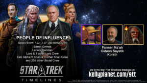 STT Galaxy Event PEOPLE OF INFLUENCE & New Crew