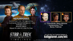 STT Skirmish Event REPURPOSES & New Crew