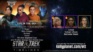 STT Skirmish Event EYE IN THE SKY & New Crew