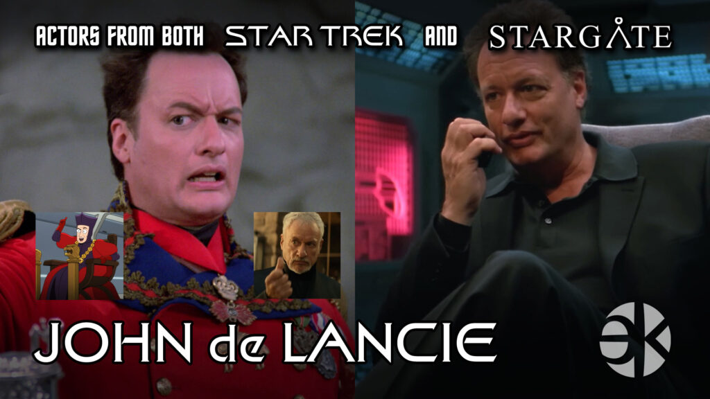 Star Trek & Stargate: JOHN de LANCIE