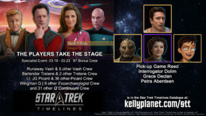 STT Voyage Event THE PLAYERS TAKE THE STAGE & New Crew