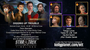 STT Skirmish Event DIGGING UP TROUBLE & New Crew