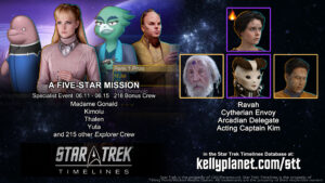 STT Specialist Event A FIVE-STAR Mission & New Crew