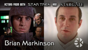 Star Trek & Stargate: BRIAN MARKINSON