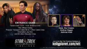STT Faction Event ENTRANCE EXAM & New Crew