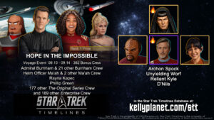 STT Voyage Event HOPE IN THE IMPOSSIBLE & New Crew