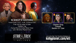 STT Faction Event IN SHEEP’S CLOTHING & New Crew